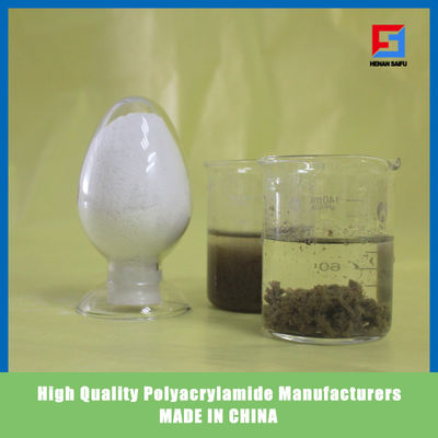 नगर सीवेज Desliming के लिए उच्च आयनिकता धनायनित Polyacrylamide Flocculant